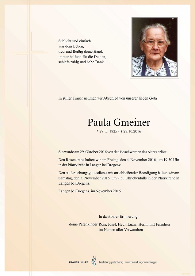 Paula Gmeiner